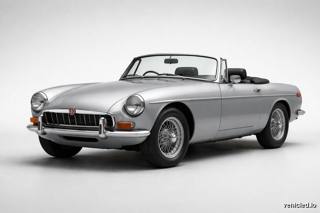 MG MGB in Silver