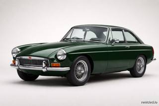MG MGB in British Racing Green