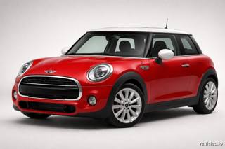 Mini Cooper in Chili Red