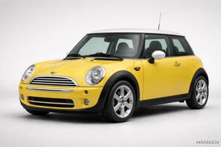Mini Cooper in Zesty Yellow