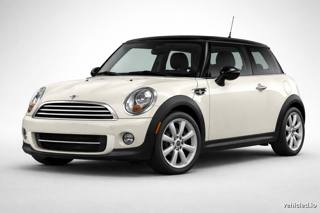 Mini Cooper in Pepper White