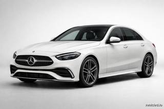 Mercedes-Benz C-Class in Polar White