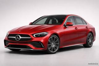 Mercedes-Benz C-Class in Patagonia Red Metallic