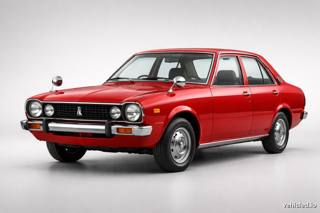 Mitsubishi Lancer in Rally Red Metallic