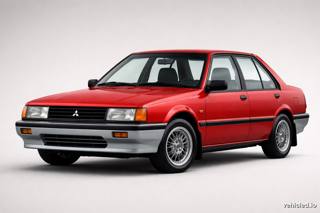 Mitsubishi Lancer in Rally Red Metallic