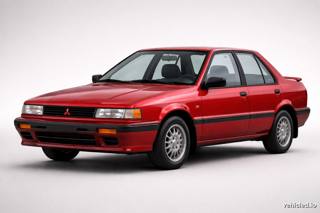 Mitsubishi Lancer in Rally Red Metallic