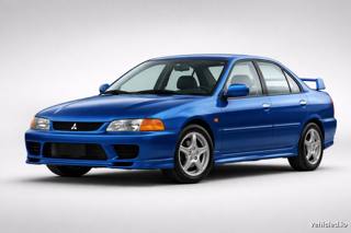 Mitsubishi Lancer in Octane Blue Pearl