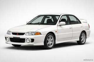 Mitsubishi Lancer in Wicked White Metallic