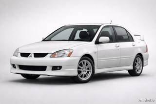 Mitsubishi Lancer in Wicked White Metallic