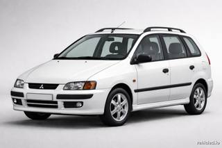 Mitsubishi Space Star in White Diamond
