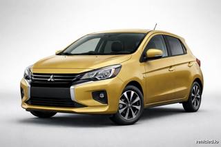 Mitsubishi Space Star in Sand Yellow