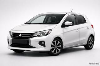 Mitsubishi Space Star in White Diamond