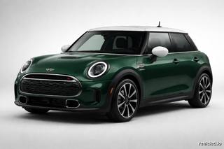 Mini Cooper in British Racing Green