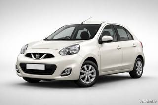 Nissan Micra in Pearl White