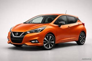 Nissan Micra in Energy Orange