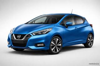 Nissan Micra in Vivid Blue