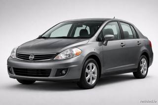 Nissan Versa in Gun Metallic
