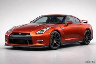 Nissan GT-R in Blaze Metallic