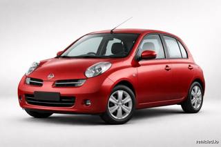 Nissan Micra in Passion Red