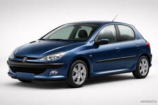 Peugeot 206 in Bleu Ipanema