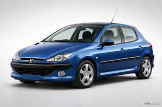 Peugeot 206 in Bleu Recife