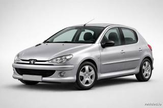 Peugeot 206 in Aluminium