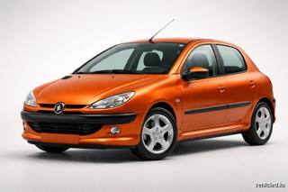 Peugeot 206 in Tangerine Orange