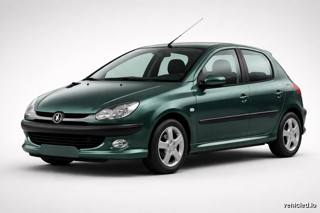 Peugeot 206 in Vert Amazonie