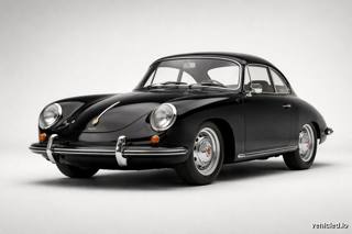 Porsche 356 in Jet Black
