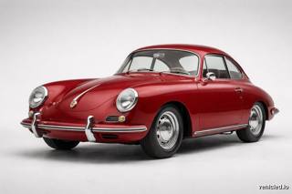 Porsche 356 in Ruby Red