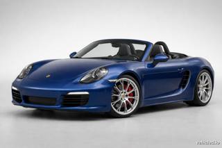 Porsche 718 Boxster in Gentian Blue Metallic
