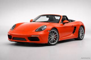 Porsche 718 Boxster in Lava Orange