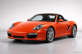 Porsche 718 Boxster in Lava Orange