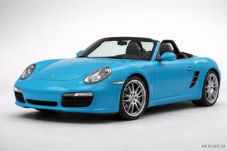Porsche 718 Boxster in Miami Blue