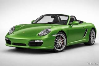 Porsche 718 Boxster in Python Green