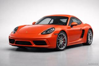 Porsche 718 Cayman in Lava Orange