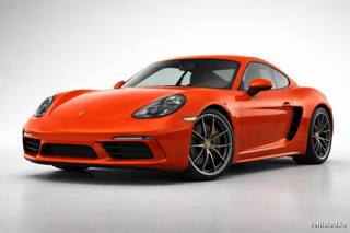 Porsche 718 Cayman in Lava Orange