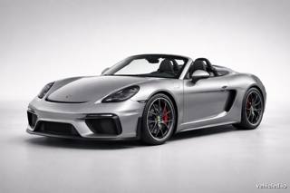 Porsche 718 Spyder in GT Silver