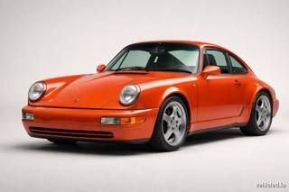 Porsche 911 in Lava Orange