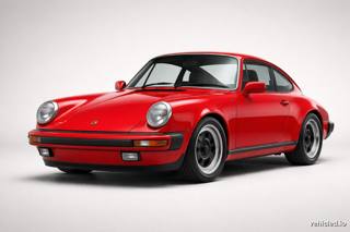 Porsche 911 in Guards Red
