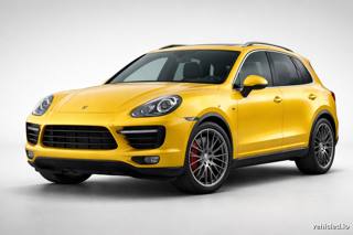 Porsche Cayenne in Racing Yellow