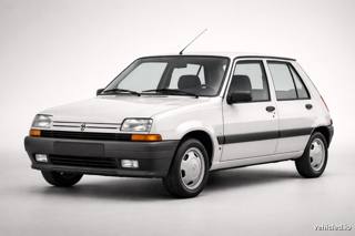 Renault 5 II in Blanc Glacier