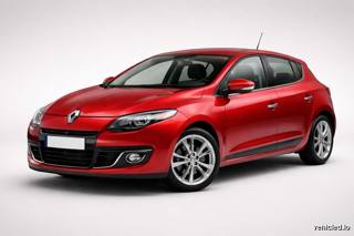 Renault Megane in Flame Red