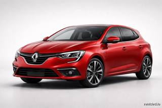 Renault Megane in Flame Red