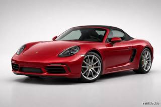 Porsche 718 Boxster in Carmine Red