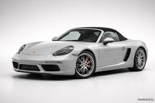 Porsche 718 Boxster in Crayon