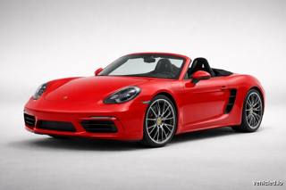 Porsche 718 Boxster in Guards Red