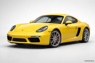 Porsche 718 Cayman in Racing Yellow