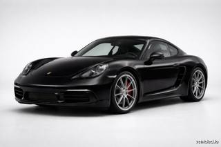 Porsche 718 Cayman in Jet Black