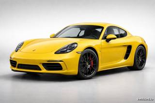 Porsche 718 Cayman in Racing Yellow